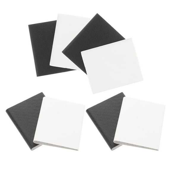 Masteelf 8-Piece Self-Adhesive Foam Weather Stripping Pads for Doors, , Home and Office Use,