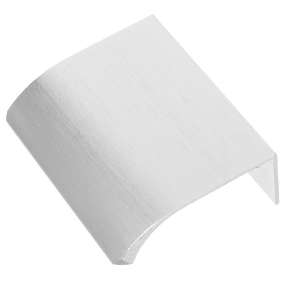 Masteelf 8pcs Modern Style Finger Pulls Hidden Finger Edge Pulls Pulls Dresser Drawer for Kitchen Cabinet Hardware