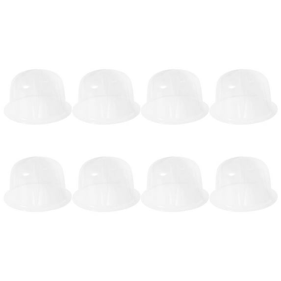 Masteelf 8pcs Plastic Hat Support Baseball Hat Display Holder Baseball Hat Inner Support Baseball Cap Shaper Baseball Cap Display Stand