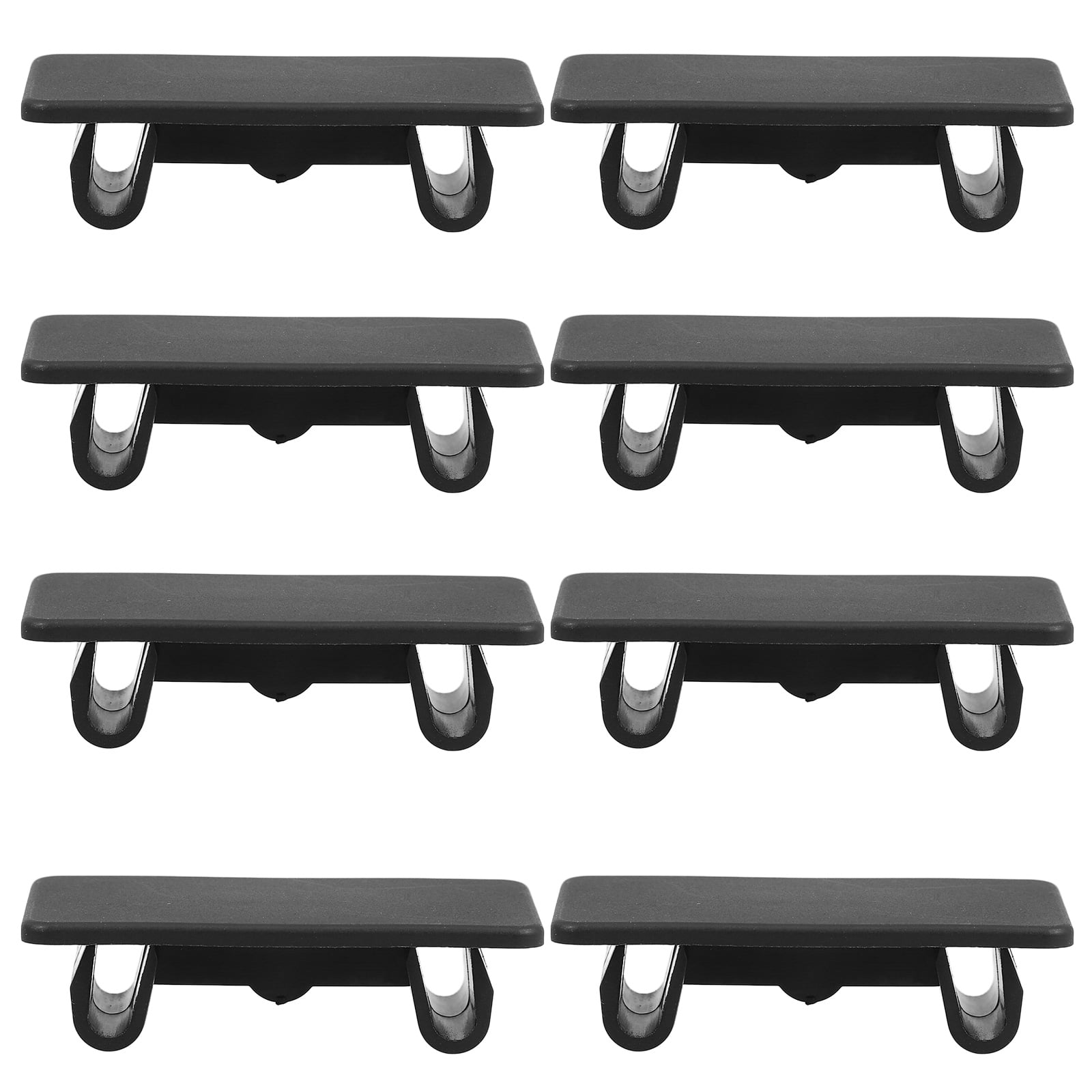 Masteelf 8pcs Rocker Switch Cover Plate Black Rocker Switch Plug Snap ...