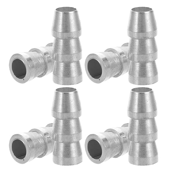 Masteelf 8pcs Round Axe Handle Wedge Safety Round Handle Wedges Handle Metal Handle Wedges Iron Wedge Splitting Axe Wedge