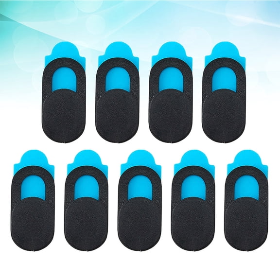 Masteelf  9 Pcs Camera Cover Sticker Hider Webcam for Laptop Cellphone Black