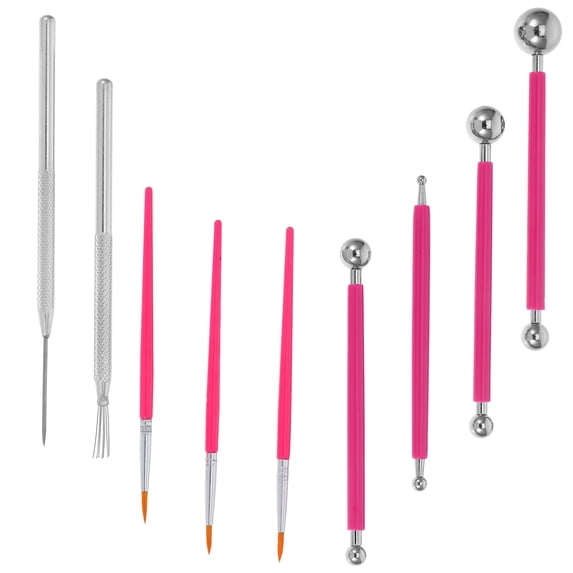 Masteelf 9 Pcs Embossing Stylus Tool Dotting Tools for Painting Mandalas