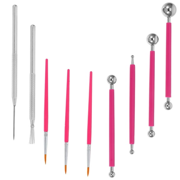 Masteelf 9 Pcs Embossing Stylus Tool Dotting Tools for Painting Mandalas