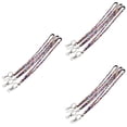thumbnail image 1 of Masteelf 9 pcs   Rhinestone Rope Lanyards Alloy Key Chain Hanging Ropes (Colorful), 1 of 8