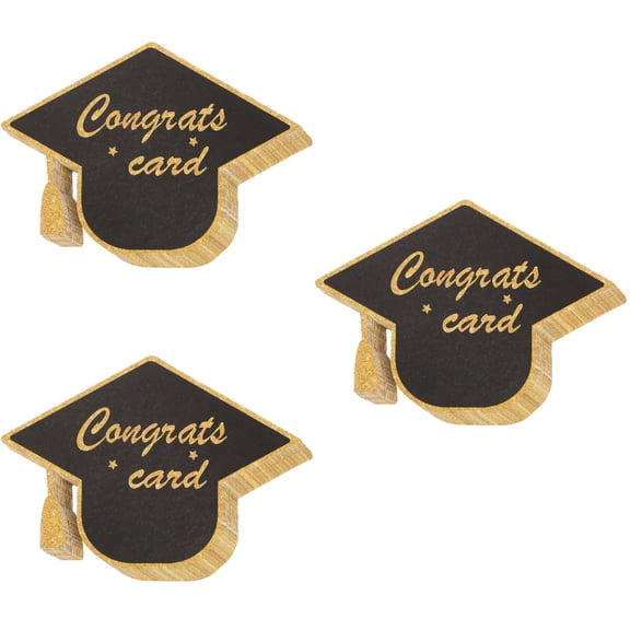 Masteelf 90 pcs Graduation Cap Shape Greeting Cards Delicate Paper Gift Cards School Graduation Gifts