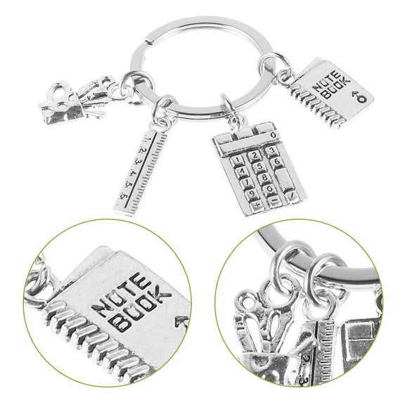 Masteelf Accessories Teaching Tools Keychain 4.80X2.80X0.30CM Silver