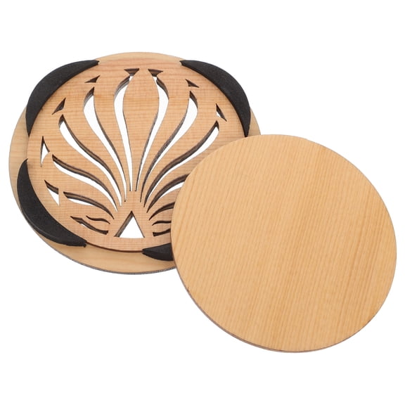 Masteelf Acoustic Guitar Soundhole Cover for Feedback Reduction, 1 Set, Pattern F, Essential Guitar Accessory