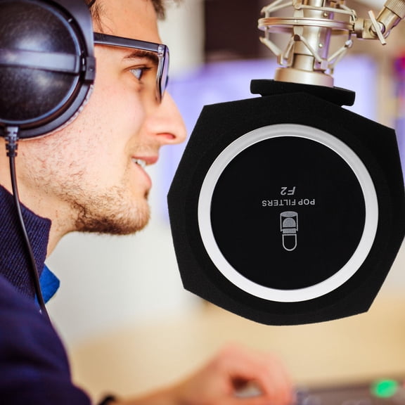 Masteelf Portable Acoustic Microphone Cover with Sound-Absorbing Sponge for Clear Audio Recording and Noise Reduction