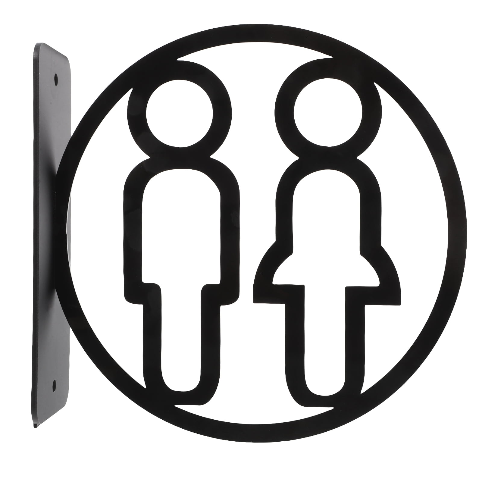 Masteelf Acrylic Men and Women Restroom Door Signs Business Restroom ...