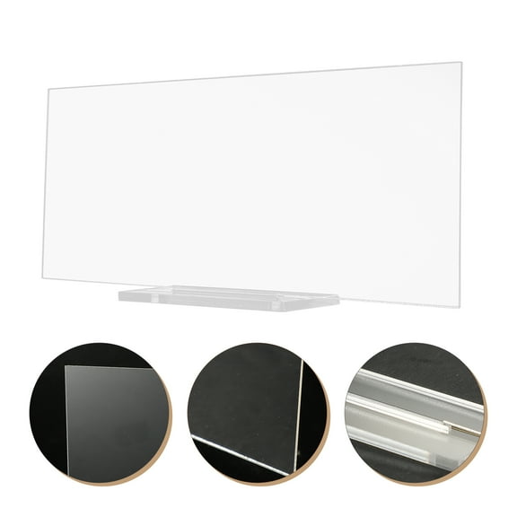 Masteelf Acrylic Sign Stand for Name Cards Table Wedding Seating Chart Banquet Display Transparent Holder