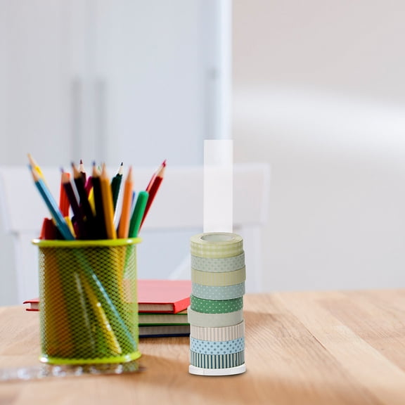 Masteelf Acrylic Tape Storage Rack for Home Easy Assemble Transparent