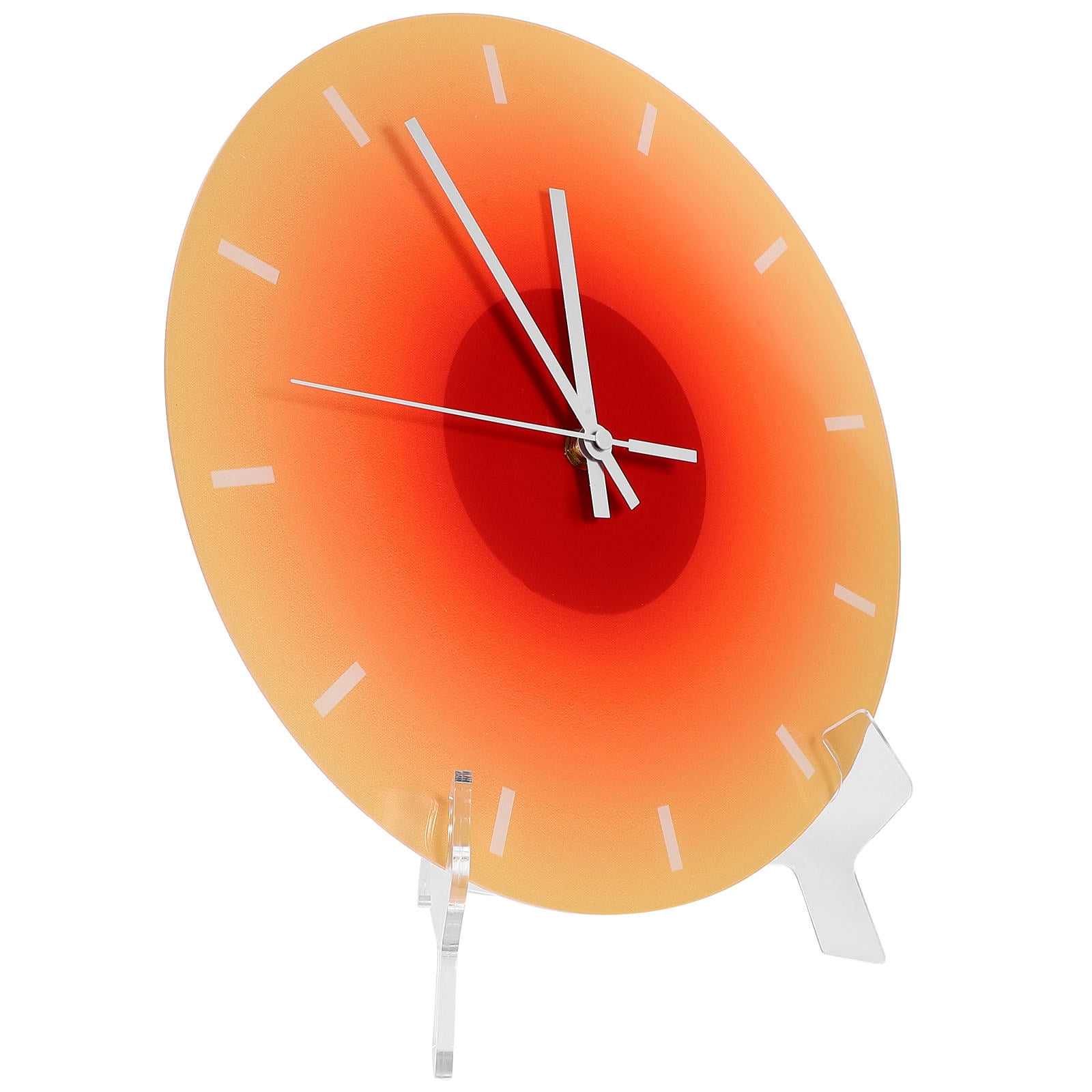 Masteelf Acrylic Wall Clock with 3D Gradient Design for Home Decoration ...