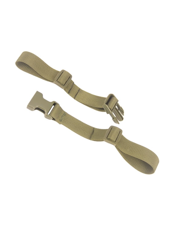 Durable Adjustable Backpack Straps, Olive Green, Heavy Duty Nylon ABS, 2Pcs