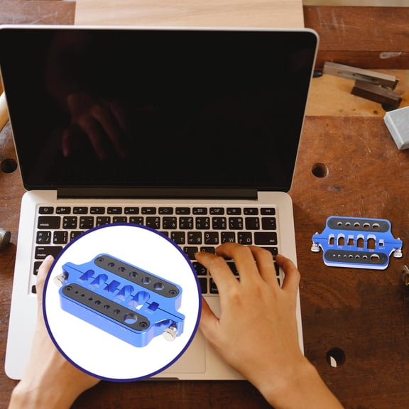 IDEANATEGRATE Third Hand Soldering Tool Aluminum 1Pack 4.3x2.4x0.6in