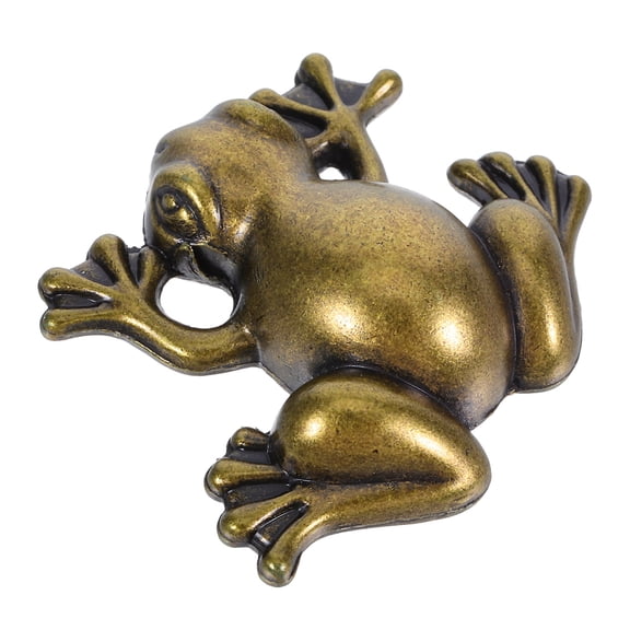 Masteelf Animal Drawer Knob Bathroom Cabinet Handle Cute Animal Knob Solid Metal Frog Drawer Knob Vintage Metal Cabinet Pull Replacement