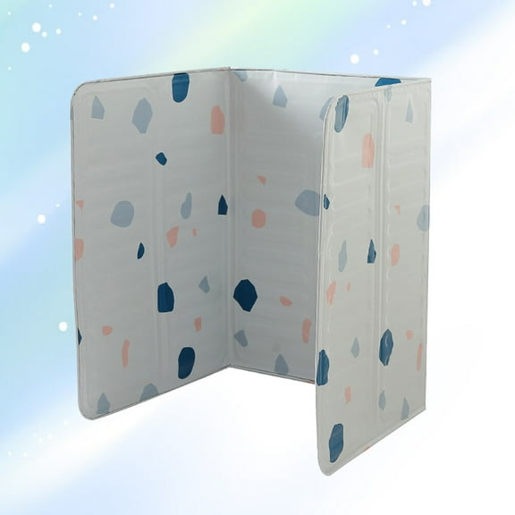 OFFIGAM White Aluminum Foil Oil Guard Stove Shield with Foldable Panels for Easy Kitchen Cleaning