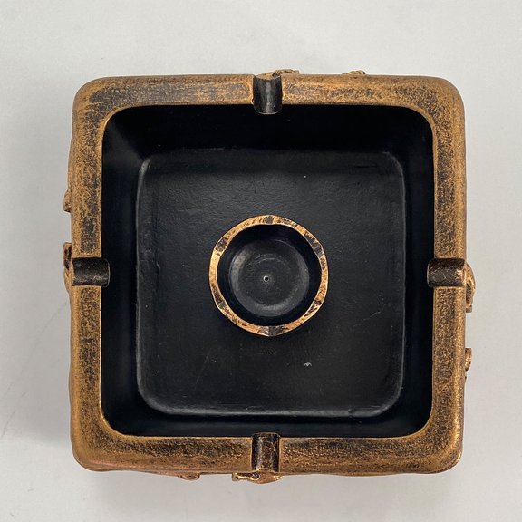 Masteelf Antique Resin Incense Stick Holder for Decoration Creates Relaxing Atmosphere Light Brown