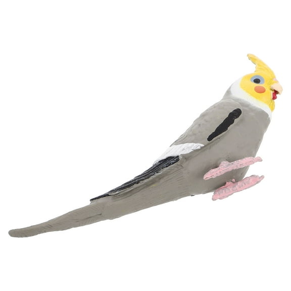 Masteelf Artificial Bird Model Realistic Parakeet Figurines Bird Props Miniature Bird For Modern Bird Decoration Garden Decor Sculpture