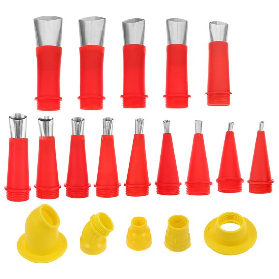 HONITANO Caulking Applicator Tips Set with Detachable Base for Precise and Easy Sealant Application, 1 Set