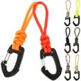 thumbnail image 1 of IDEANATEGRATE Keychain Lanyard Plastic 8Pack Strong Multifunctional Hook for Camping Gear, 1 of 8