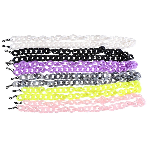 Masteelf Assorted Color Plastic Face Mask Lanyard with Clips for Holding Use and Safe Storage