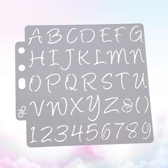 Masteelf Assorted Pattern Drawing Stencils for Craft, Scrapbooking, Cake Decoration, Hollow Art Painting Templates Set