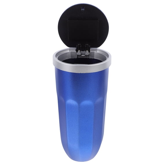 Masteelf Portable Automatic Car Trash Can 17x8.5x8.5cm Compact Car Garbage Bin with Lid