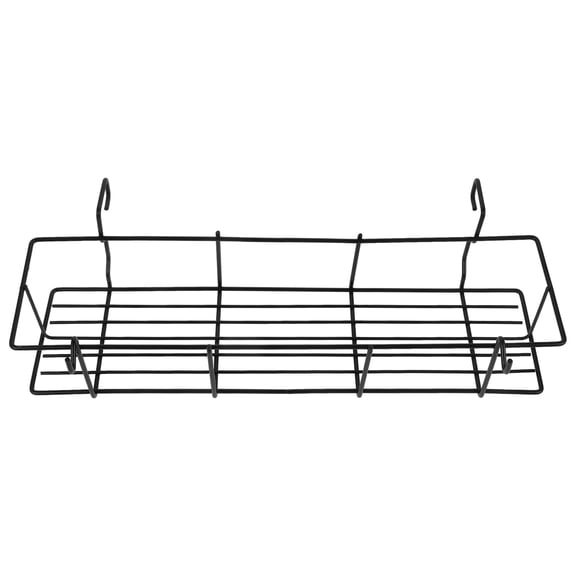 Masteelf BBQ Grilling Rack Stainless Steel Storage Rack Hanging Organizer Grill Basket Barbecue Holder