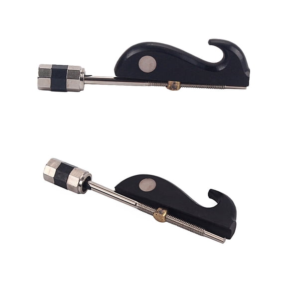 LOLIPPYY Black Tool for Erhu Players Adjustable and Easy to Install 1 Set