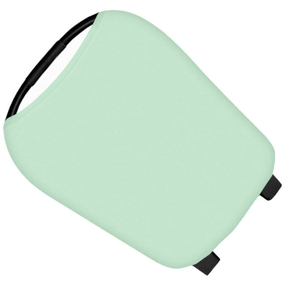 Masteelf Baby Car Seat Canopy Nursing Breastfeeding Cover Scarf Shopping Cart Stroller Covers for Girls and Boys (Light Green)