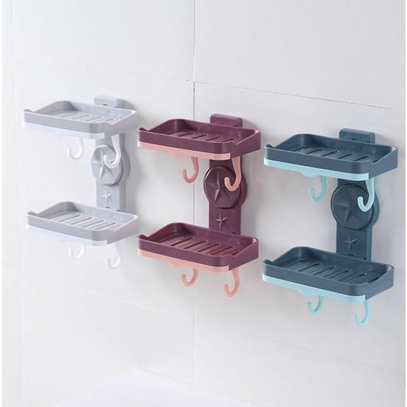 Masteelf  Bathroom Accessories Soap Holder for Counter Top Shower