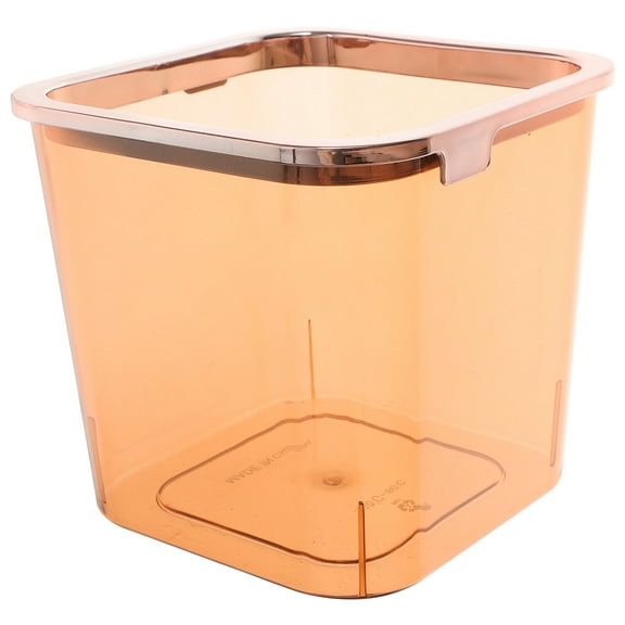 Masteelf  Bathroom Trash Can Garbage Cans for Kitchen Outdoor Office Orange