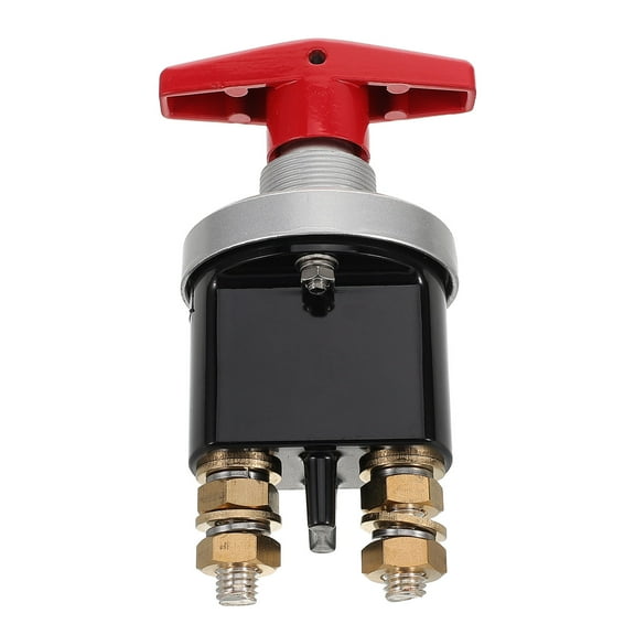 Masteelf Battery Cut Off Switch With Lock-Out Plate Battery Disconnect Tool For Car Truck Rv Yacht Boat Heavy Duty Safety Switch Prevent Drain