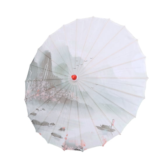Masteelf Stylish Ladies Parasol Umbrella with Decorative Paper Design, Ideal for Bridal Events, Outdoor Sun and Fashion Accessory