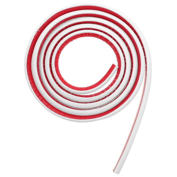 Masteelf Bendable pvc Edge Trim Self Adhesive Quarter Round Molding For Floor Stairs Corners Bathtub Bendable Molding Trim 3 Meters