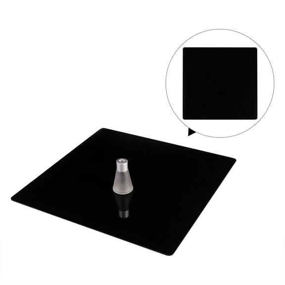 Masteelf Black Acrylic Photography Board for Studio, Easy to Clean and Setup, Perfect for Small Product Photography and Display