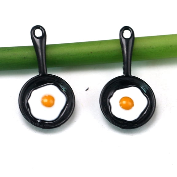 Masteelf Black Alloy Pendant Charm for Jewelry Making Simple Stylish Design Great for DIY Crafts 10pcs