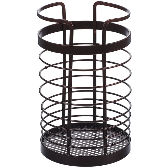 Masteelf Black Metal Chopstick Holder for Kitchen Storage with Build and Stylish Design 6.5 inches