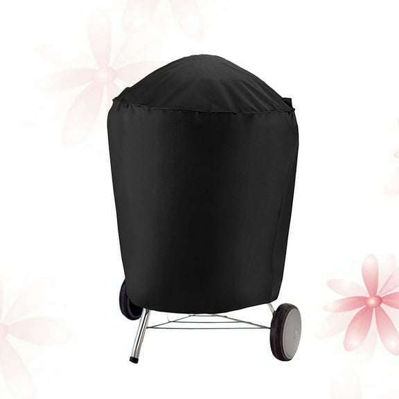 Masteelf Black Outdoor BBQ Oven Cover Made of Durable Fabric for Protection Waterproof and Ultraviolet Proof 24 x 28.5 Inches