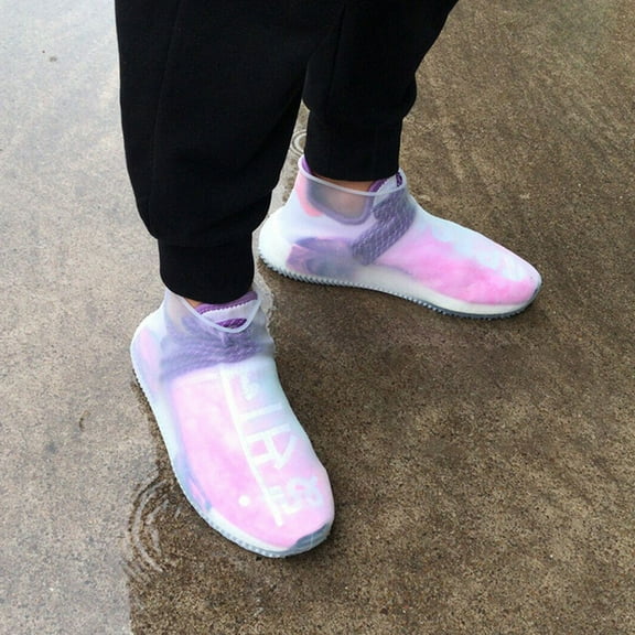 Masteelf Black Overshoes for Rainy Days and Outdoor Enthusiasts 1 Pair M Size