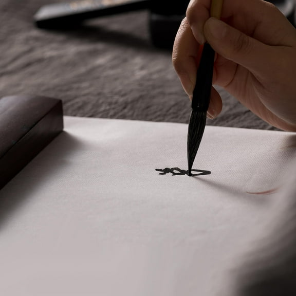 Masteelf Blank Raw Rice Paper for Decoupage Writing Drawing Calligraphy White