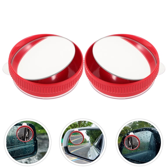 Masteelf  Blind Spot Wide Suction Cup Type Wide-angle Mirror