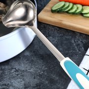 Masteelf Stainless Steel Sauce Ladle for Kitchen Use with Comfortable Grip and Elegant Design, 5.5 Inches