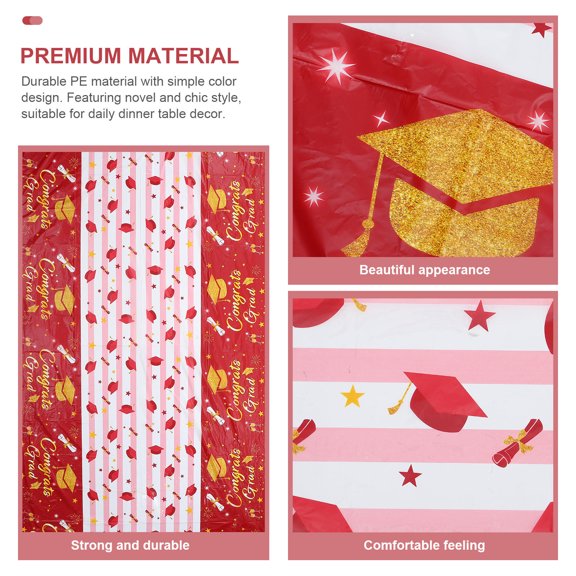 Masteelf Blue Tablecloth Dinner Decor Home Decoration Non-deforming