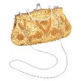 thumbnail image 1 of Masteelf  Boho Purses for Women Evening Wedding Clutch Bags Handbags Satchel Women's Golden, 1 of 8