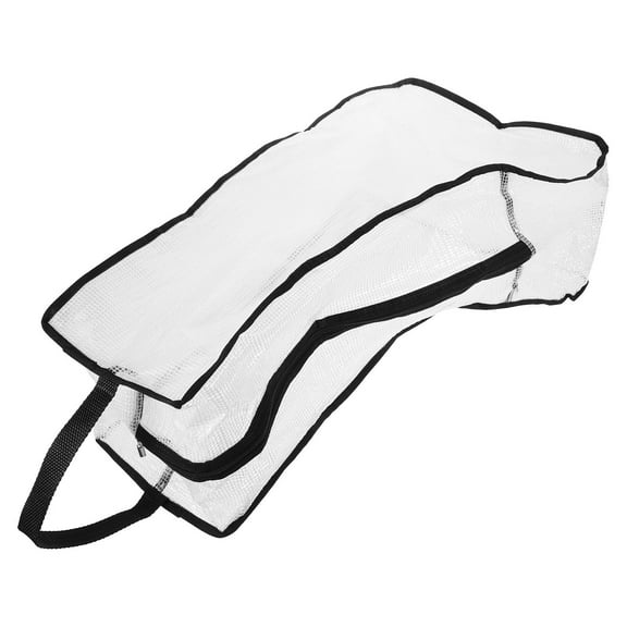 Masteelf Reusable Boots Organizer Bag with Zippered Closure, Shoe Storage Pouch for Easy Travel and Home Use