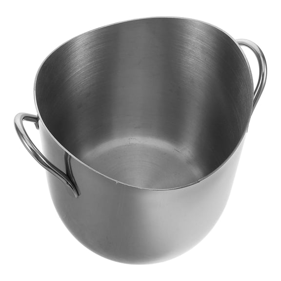 HONITANO Stainless Steel Ice Container for Freezer with Elegant Design and Dual Handles