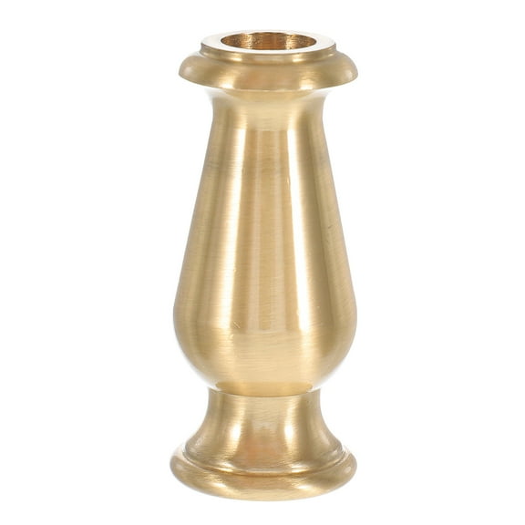 Masteelf Brass Lamp Connecting Spindle 1cm Diameter Table Lamp Repair Replacement Light Fixture Parts Lamp Repair Neck Floor Lamp Neck