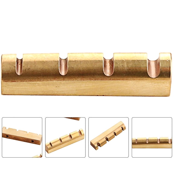 Masteelf  Bridge Nuts Guitar String Replacement Stringed Instrument Upgrade